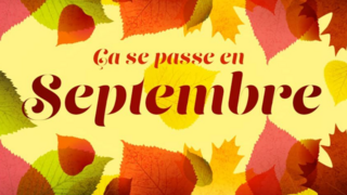 Ça se passe en septembre