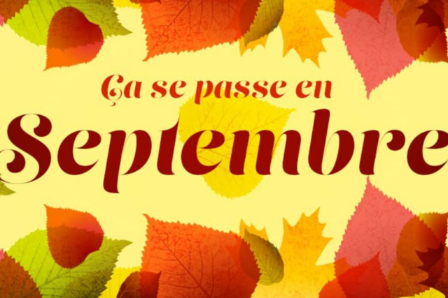 Ça se passe en septembre